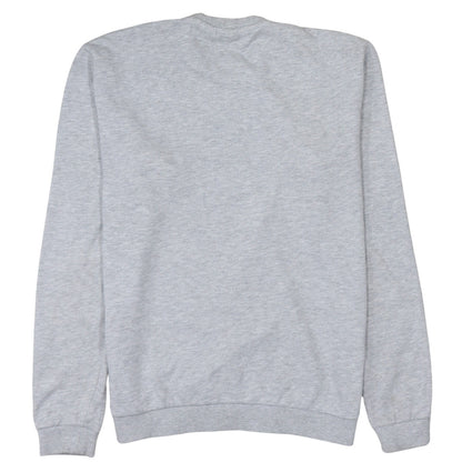 Fila Men's Grey Crew Neck Pullover Sweatshirt Size L Regular