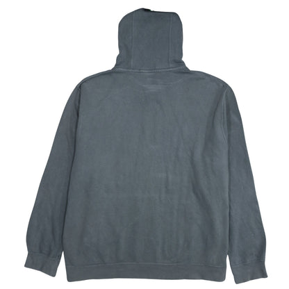 Nike Men Grey 2XL Pullover Hoodie Sportswear Fleece Graphic Print