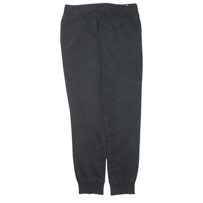 Puma Womens Black Jogger Sweatpants M Regular Fit Fleece