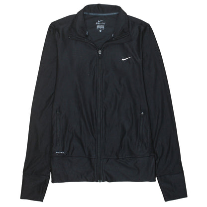 Nike Men's Black Dri-Fit Full Zip Sweatshirt Jacket M