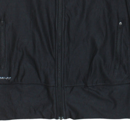 Nike Men's Black Dri-Fit Full Zip Sweatshirt Jacket M
