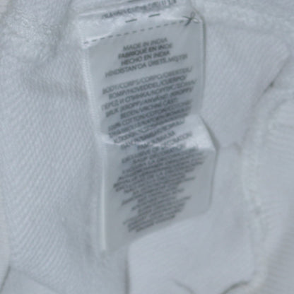Polo Ralph Lauren Women's White Embroidered Hoodie Size M Cotton