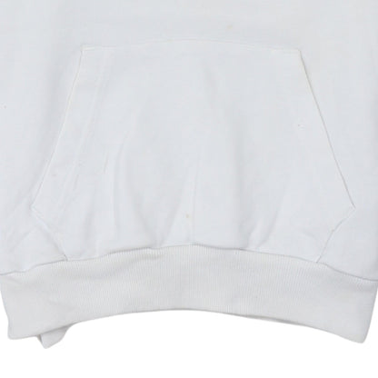 Polo Ralph Lauren Women's White Embroidered Hoodie Size M Cotton