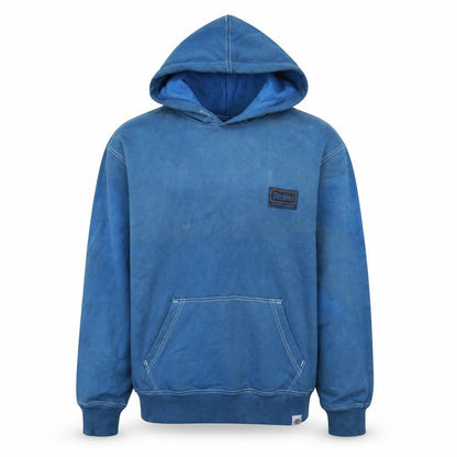Dickies Men's Blue Pullover Hoodie Medium Logo Graphic Fleece