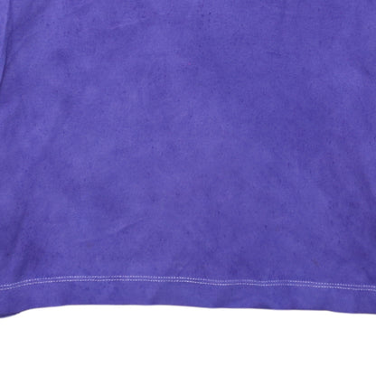 Tommy Hilfiger Men's Purple Long Sleeve Cotton Polo Shirt M