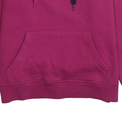 Canterbury Womens Pink Hoodie Size 14 Pullover Logo Hooded Sweatshirt
