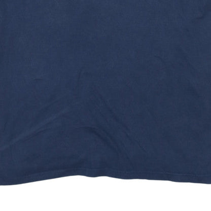 Levi's Men's Blue Logo Classic Fit Cotton T-Shirt Size L