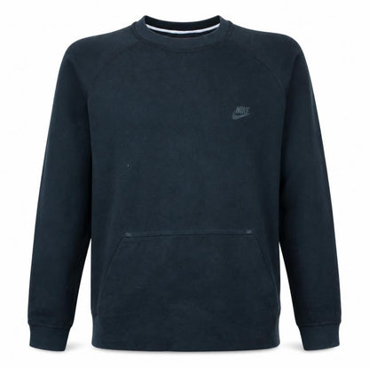 Nike Men's Black M Crew Neck Fleece Pullover Sweatshirt