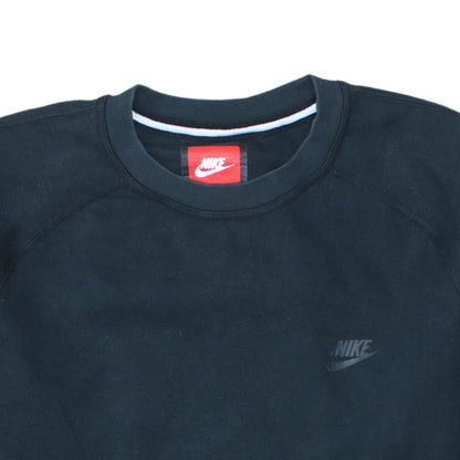 Nike Men's Black M Crew Neck Fleece Pullover Sweatshirt