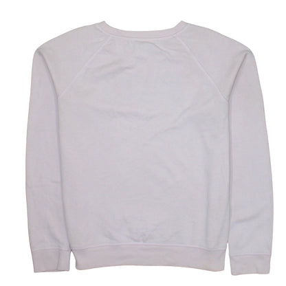 Levi's Womens Pink Sweatshirt Medium Crew Neck Logo Pullover