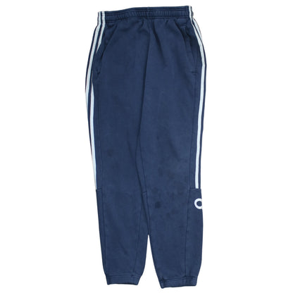 adidas Men's Blue Jogger Trousers M Regular Fit Fleece Activewear