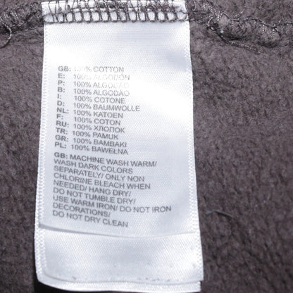 The North Face Men’s Grey Pullover Hoodie S Embroidered Logo