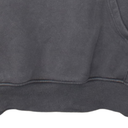 The North Face Men’s Grey Pullover Hoodie S Embroidered Logo