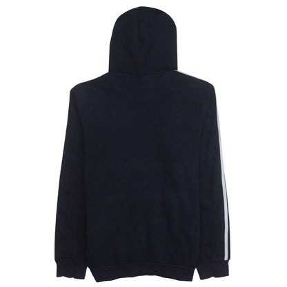Adidas Men's Blue Pullover Hoodie Medium Hooded Fleece Sweatshirt