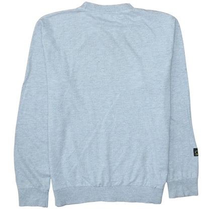 Primark Men Grey Bart Simpson Graphic Pullover Sweatshirt L