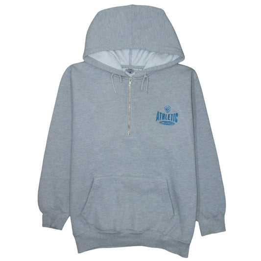 ACME Clothing Co Men's Grey XL 1/2 Zip Hoodie Looney Tunes Athletic Club