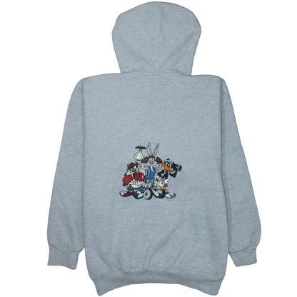 ACME Clothing Co Men's Grey XL 1/2 Zip Hoodie Looney Tunes Athletic Club