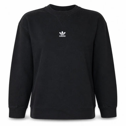 Adidas Womens Black XS Crew Neck Pullover Sweatshirt