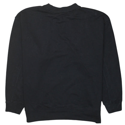 Adidas Womens Black XS Crew Neck Pullover Sweatshirt