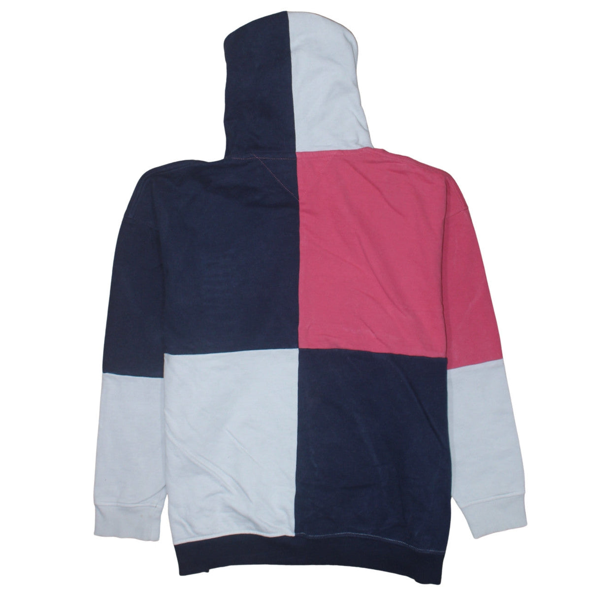 Tommy Jeans Women's Multicoloured Hooded Pullover Sweatshirt Size L