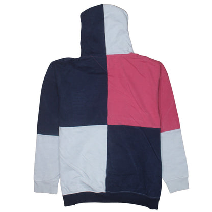 Tommy Jeans Women's Multicoloured Hooded Pullover Sweatshirt Size L