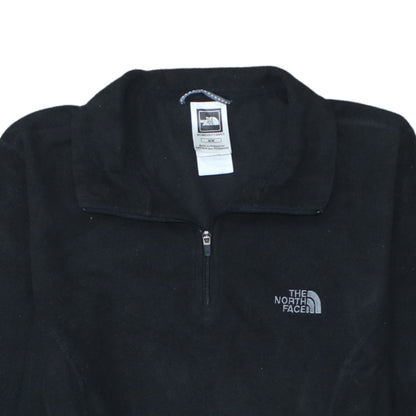 The North Face Womens Black M Fleece 1/4 Zip Pullover Sweatshirt