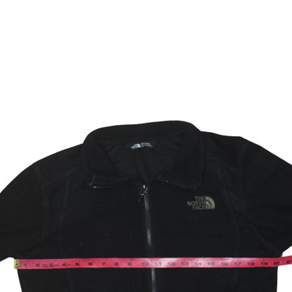 The North Face Men Black Fleece Jacket S Polyester Full Zip Outdoor