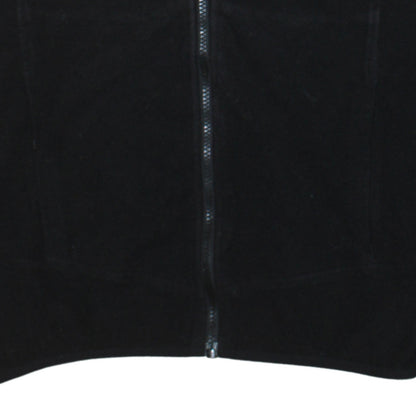 The North Face Men Black Fleece Jacket S Polyester Full Zip Outdoor