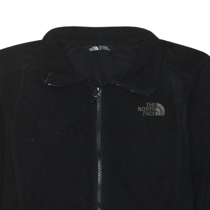 The North Face Men Black Fleece Jacket S Polyester Full Zip Outdoor