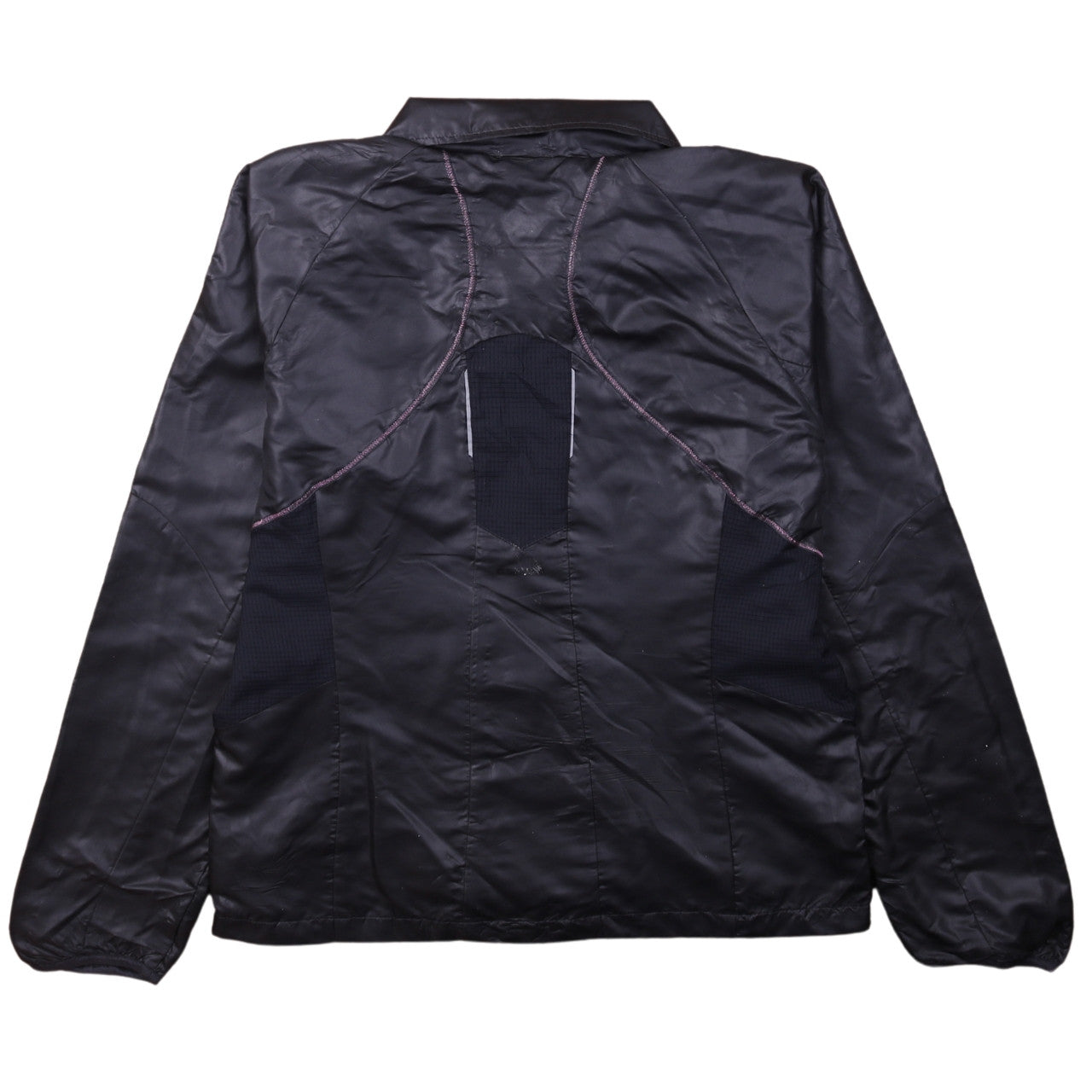 Adidas Womens Black Size 12 Windbreaker Jacket Clima365