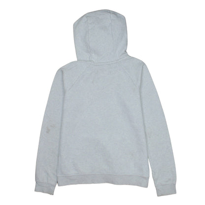 Nike Womens Grey Small Pullover Hoodie Sweatshirt Cotton Blend