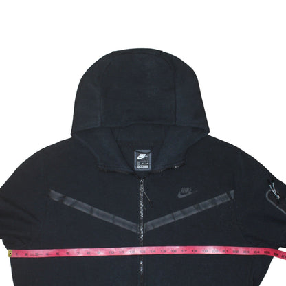 Nike Men’s Black XL Full Zip Hoodie Sweatshirt Lightweight Hooded
