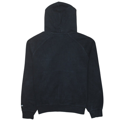 Nike Women Black Medium Pullover Hoodie with Logo Print