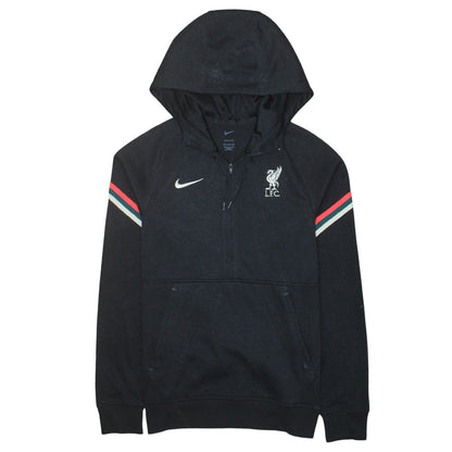 Nike Men’s Black LFC Dri-Fit 1/2 Zip Hoodie XS Football Training