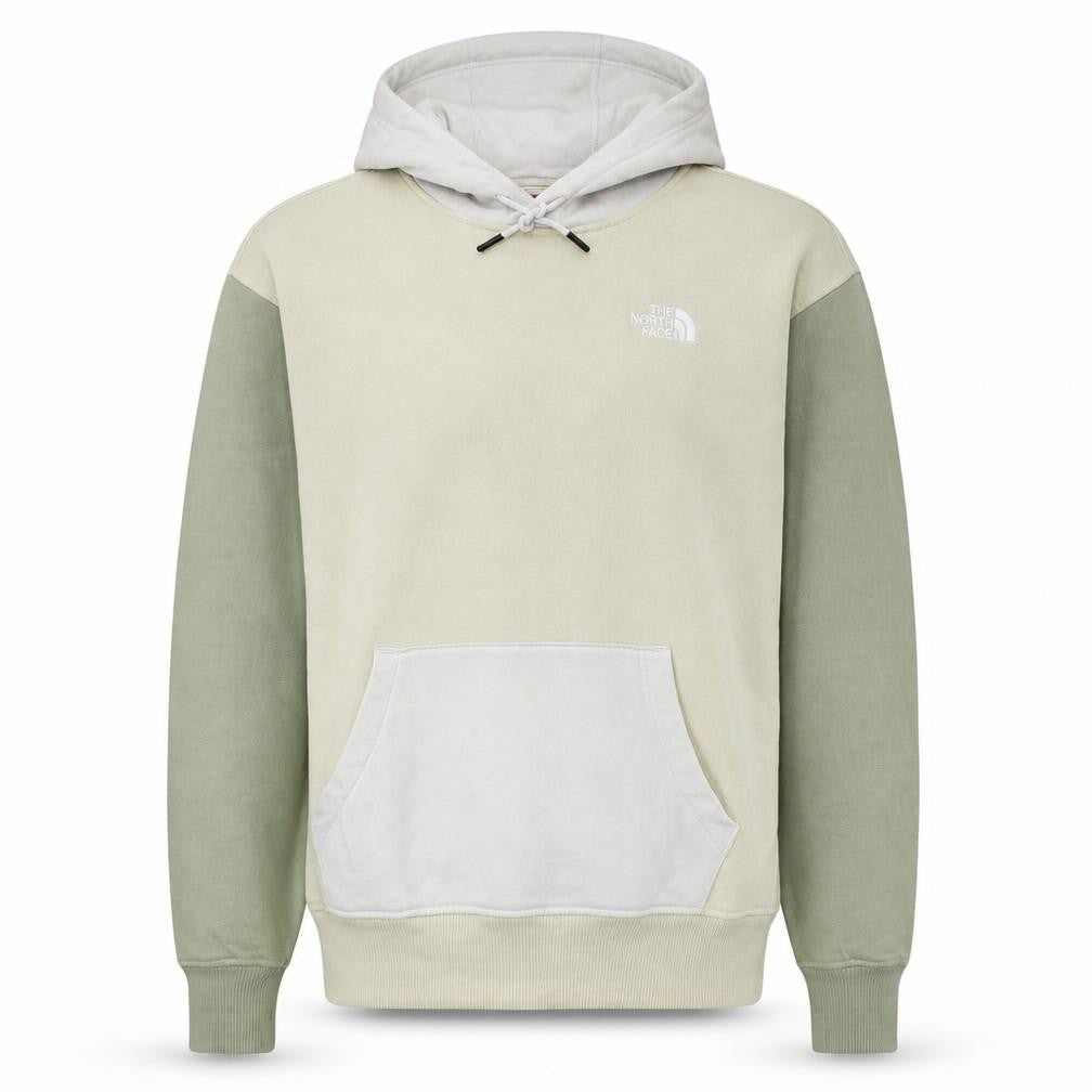 The North Face Men's Beige Pullover Hoodie Size M Outdoor Style
