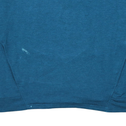 Under Armour Men's Blue M Pullover Sweatshirt High Neck Logo