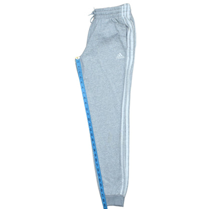 Adidas Women Grey Joggers S Regular Fit Sweatpants Elastic Waist