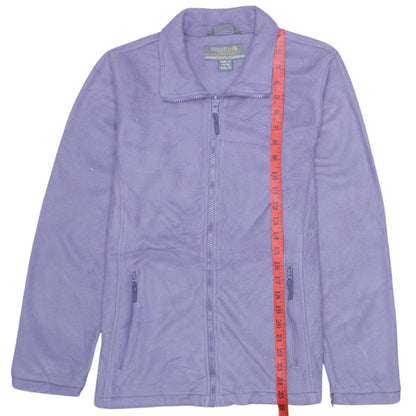 Regatta Women’s Purple Fleece Full Zip Jacket Size 12