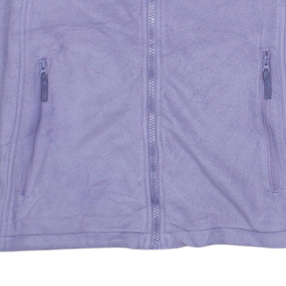 Regatta Women’s Purple Fleece Full Zip Jacket Size 12