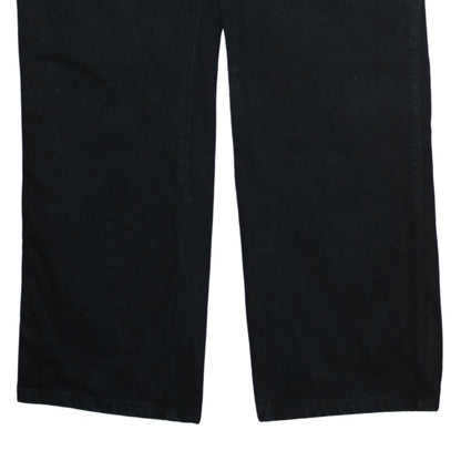 Wrangler Men's Black Regular Fit Straight Jeans 38x32