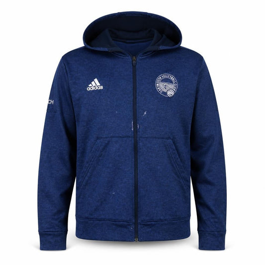 Adidas Men's Blue Full Zip Hoodie XL Dartmouth Volleyball