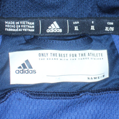 Adidas Men's Blue Full Zip Hoodie XL Dartmouth Volleyball