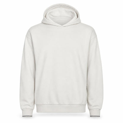 Adidas Mens White Pullover Hoodie Size S Sports Logo Sweatshirt
