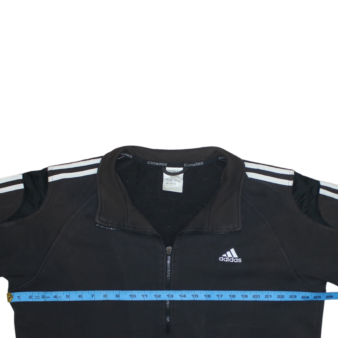 Adidas Men's Black Full Zip Sweatshirt Size M Sports Fleece