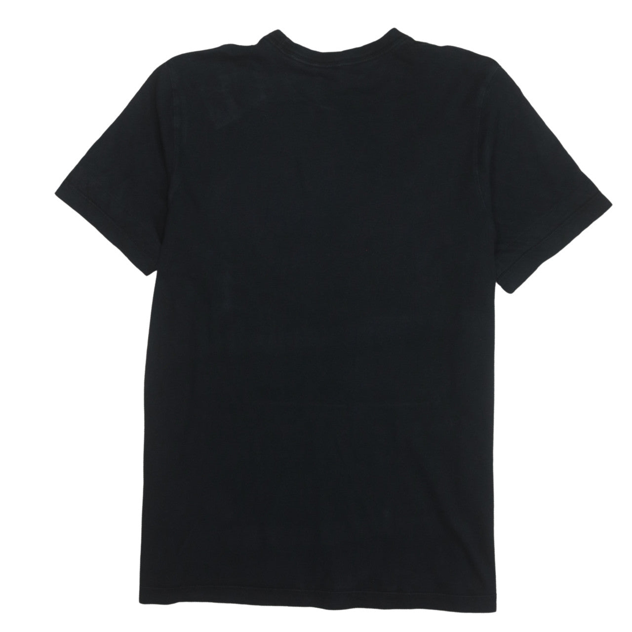 Adidas Mens Black Large Graphic Logo Short Sleeve Crew Neck T-Shirt