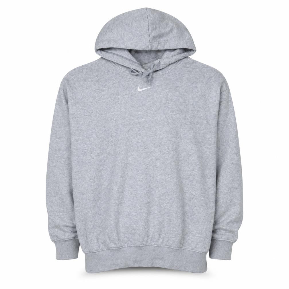 Nike Men's Grey Pullover Hoodie Medium Fleece Sportswear