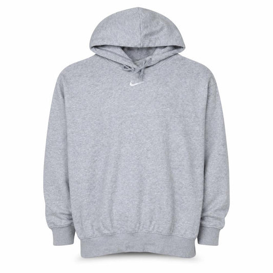 Nike Men's Grey Pullover Hoodie Medium Fleece Sportswear