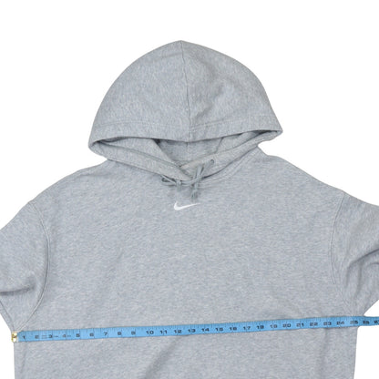 Nike Men's Grey Pullover Hoodie Medium Fleece Sportswear