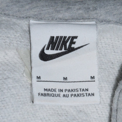 Nike Men's Grey Pullover Hoodie Medium Fleece Sportswear