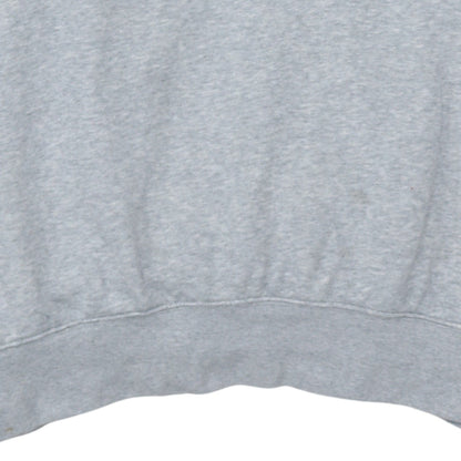 Nike Men's Grey Pullover Hoodie Medium Fleece Sportswear